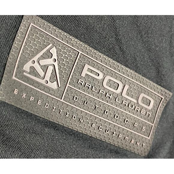 Polo Ralph Lauren Outdoors Expedition Equipment T-Shirt Men’s Size 2XL Black - Picture 7 of 12